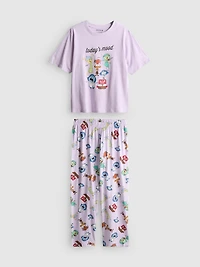 Disney Pixar's Inside Out Graphic Character Pajamas