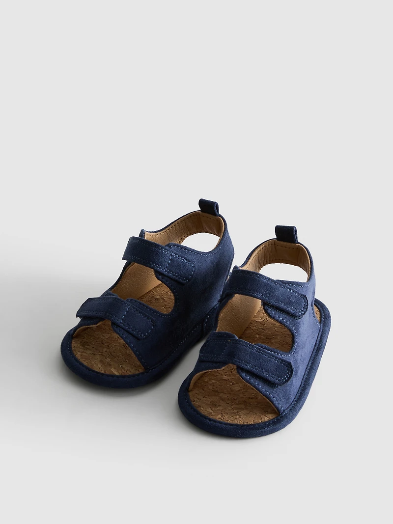 0-18mths | Double-Strap Newborn Sandals