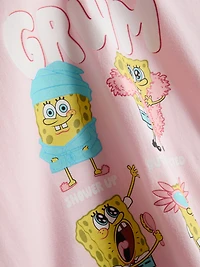 SpongeBob SquarePants Graphic Shorty Pajamas