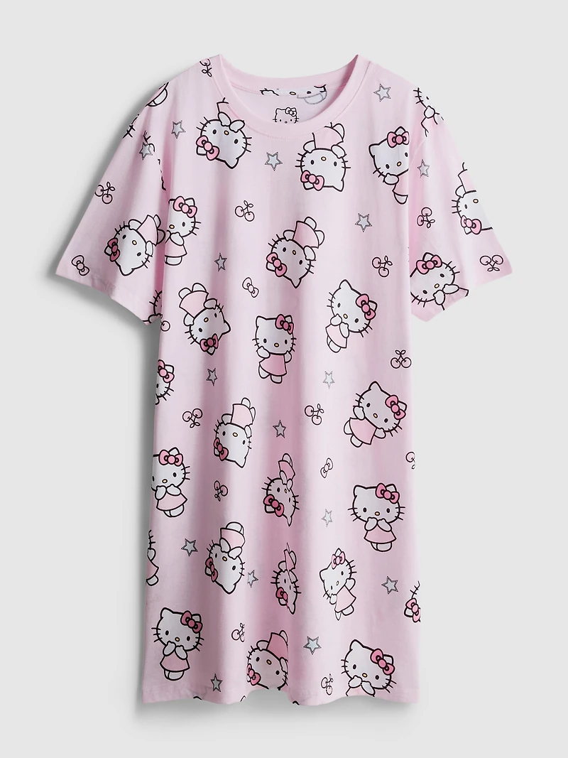 Hello Kitty Cotton Graphic Nightshirt