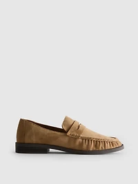 Ruched Loafers