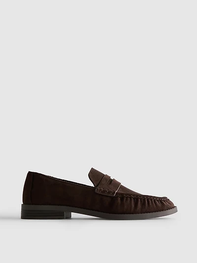Ruched Loafers