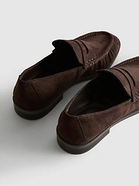 Ruched Loafers
