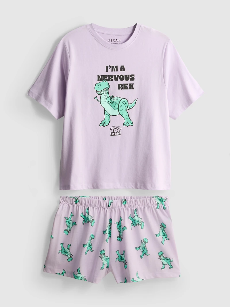 Disney Pixar's Toy Story Rex Shorty Pajamas