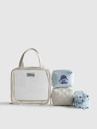 4-Piece Disney’s Stitch Makeup Bag Set