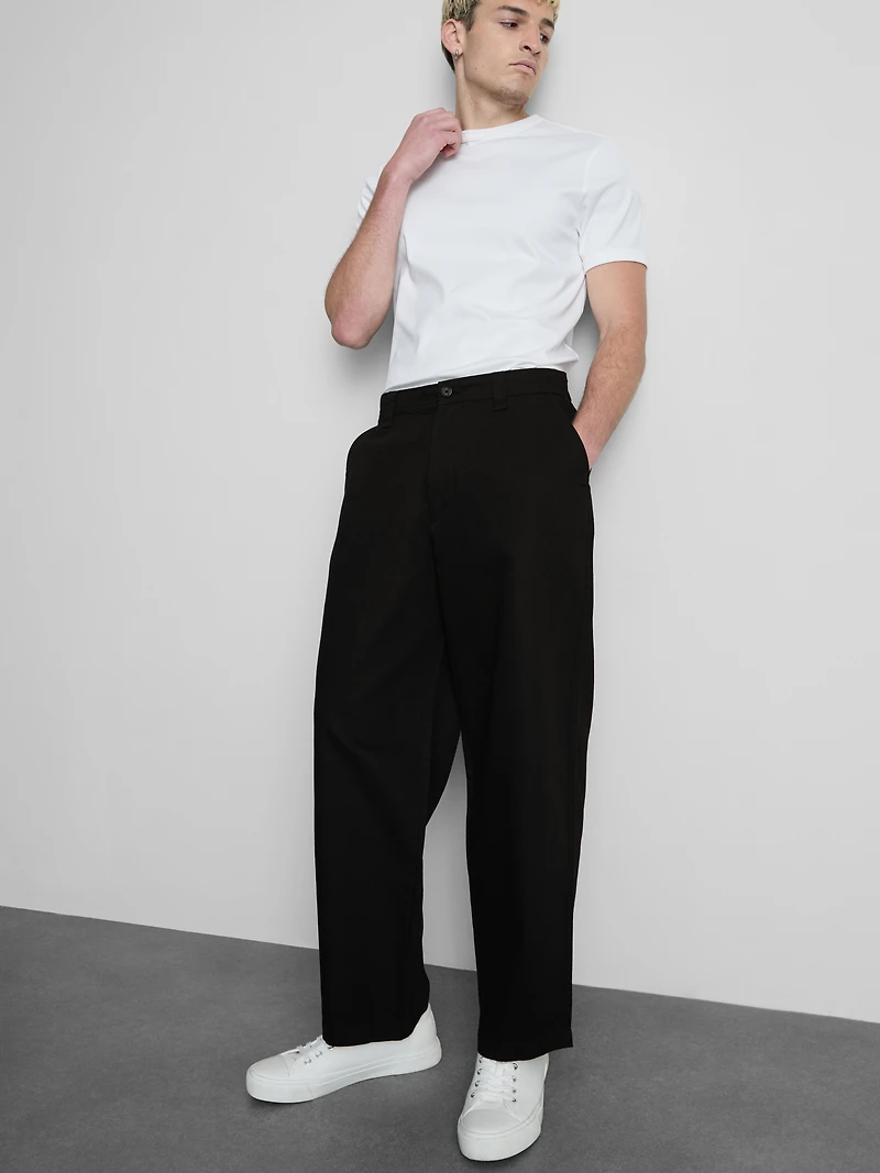 Mid-Rise Baggy Chinos