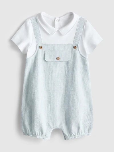 0-12mths | Romper Overall Set