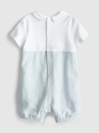 0-12mths | Romper Overall Set