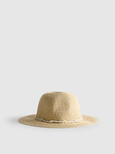 Woven Beaded Hat