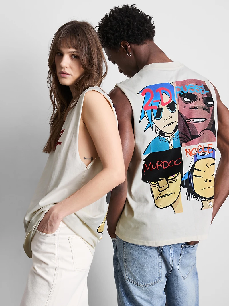 Gorillaz Graphic Tank Top