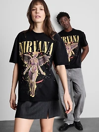 Nirvana Angel Graphic T-Shirt