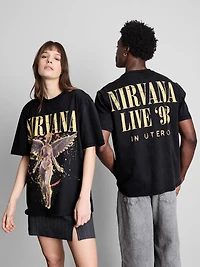 Nirvana Angel Graphic T-Shirt