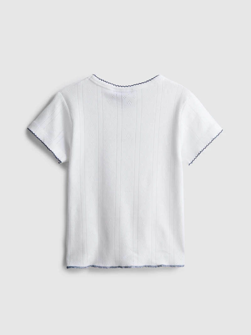 7-15yrs | I Love New York Embroidered T-Shirt