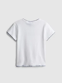 7-15yrs | I Love New York Embroidered T-Shirt