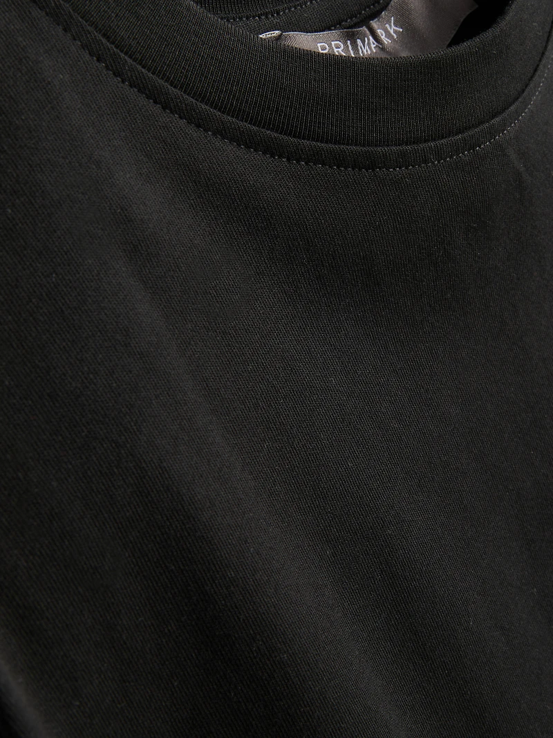 Sleeveless Padded-Shoulder Tee