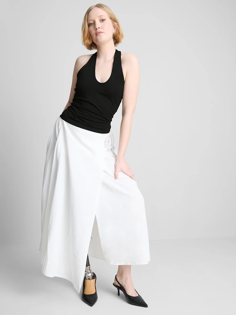 Cotton Rich Halter Top