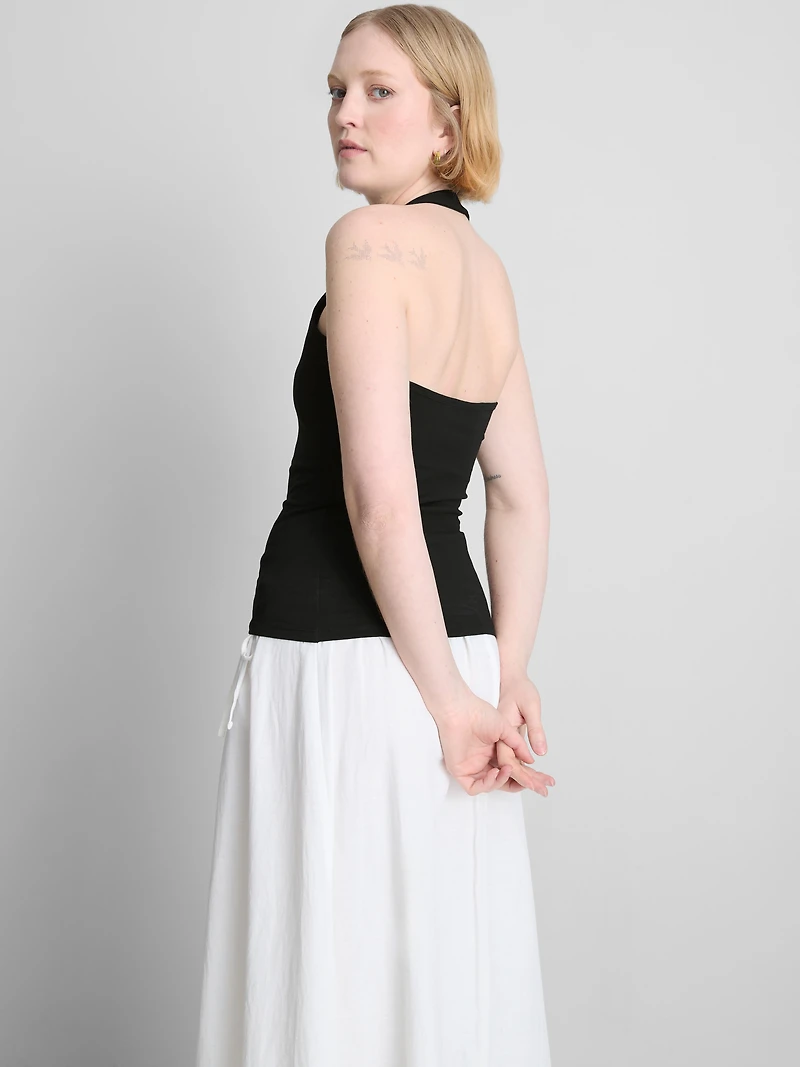 Cotton Rich Halter Top