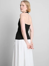 Cotton Rich Halter Top