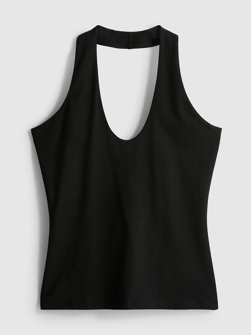 Cotton Rich Halter Top