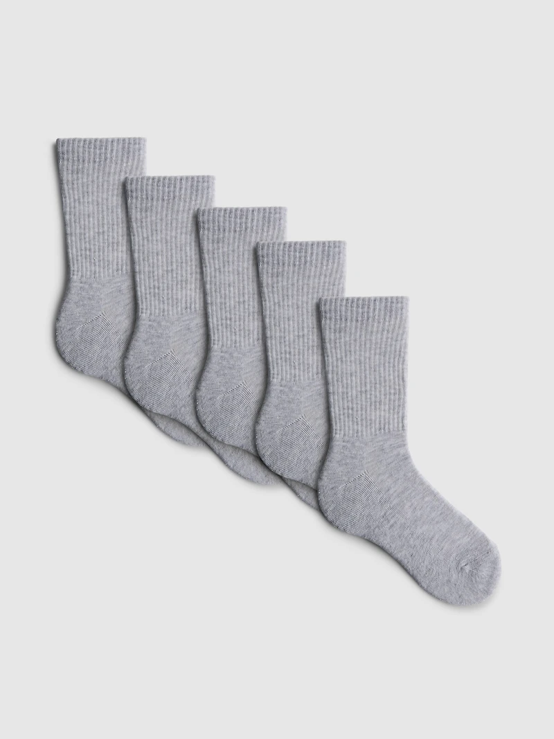5pk Ribbed Socks