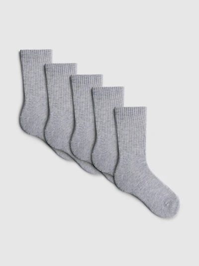 5pk Ribbed Socks