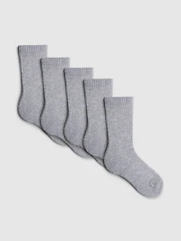 5pk Ribbed Socks