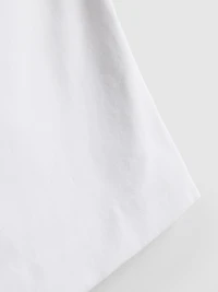 Cotton-Rich Bandeau Top