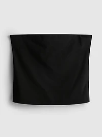 Cotton-Rich Bandeau Top