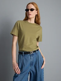 Ultimate Cotton Crewneck Tee