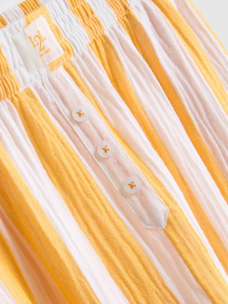 Love To Lounge Ruffle Straight-Leg Pajama Bottoms