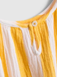 Love To Lounge Striped Ruffle Pajama Cami