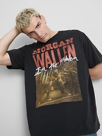 Relaxed Morgan Wallan Graphic Music Tee
