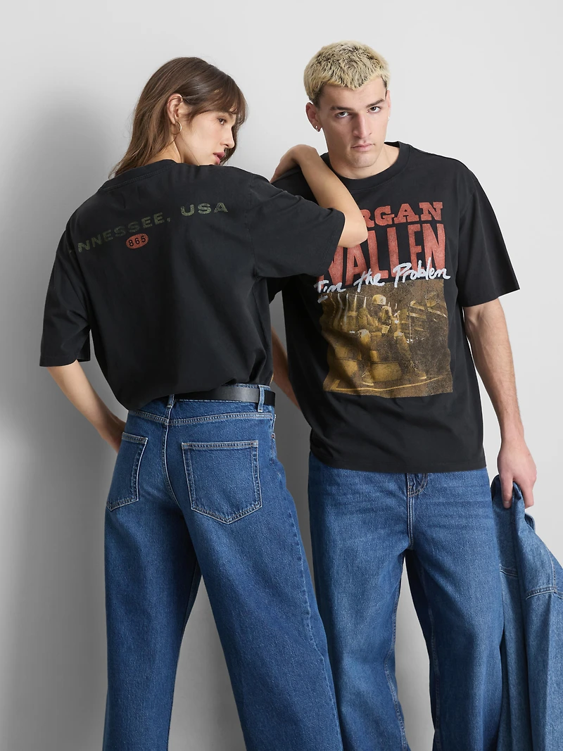 Relaxed Morgan Wallan Graphic Music Tee