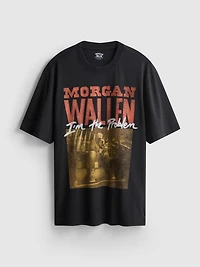 Relaxed Morgan Wallan Graphic Music Tee