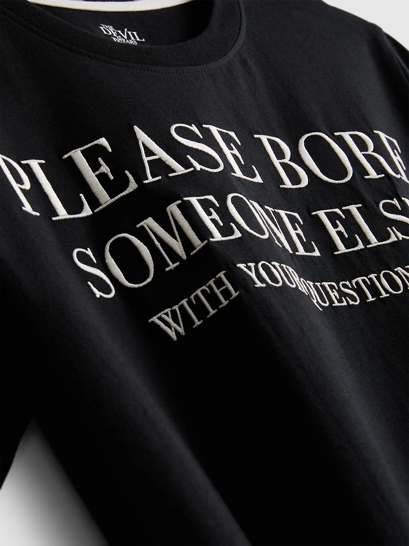 The Devil Wears Prada Slogan Shorty Pajamas