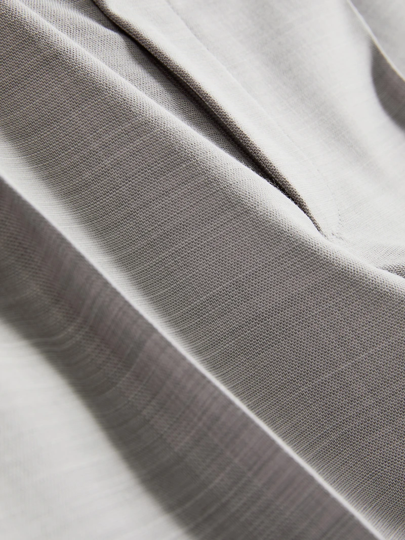 Regular Textured Suit Pants