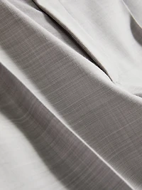 Regular Textured Suit Pants