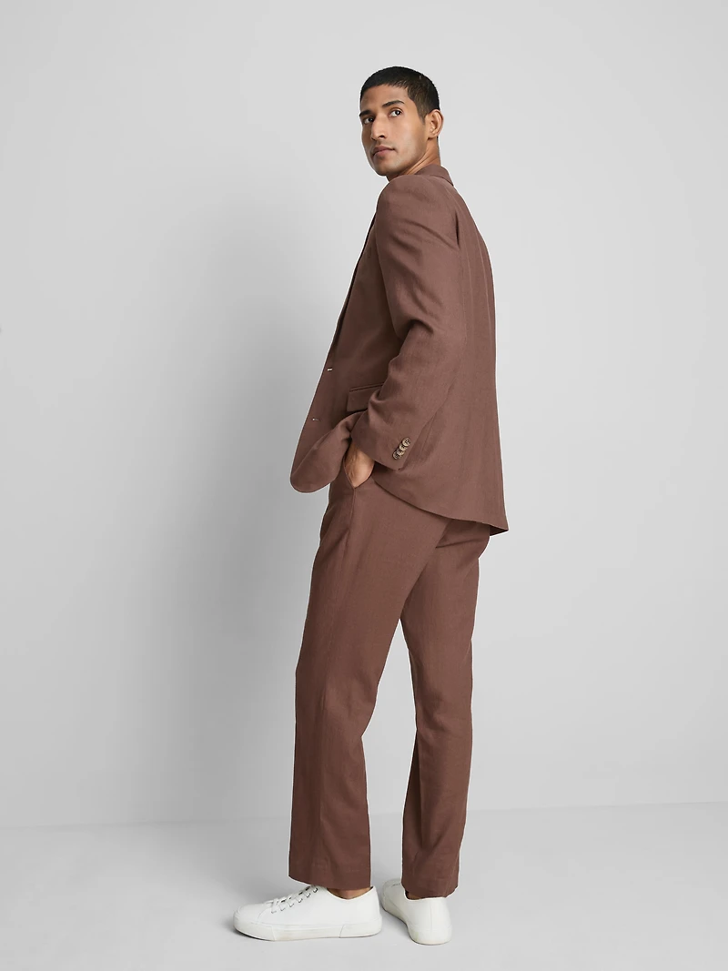 The Edit Linen Blend Suit Jacket