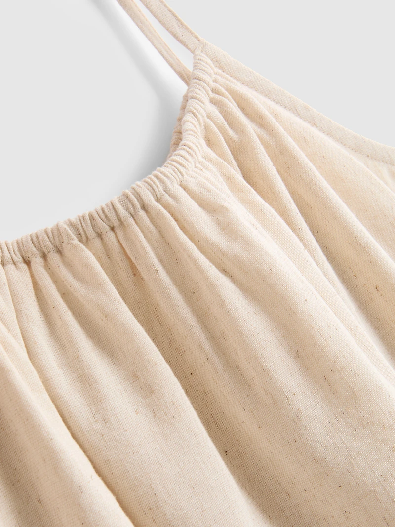 7-15yrs | Embroidered Cami Smock Dress