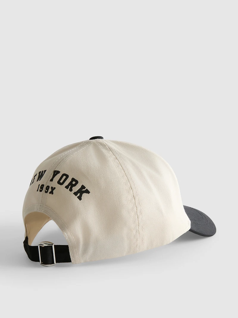 NY Embroidered Baseball Cap