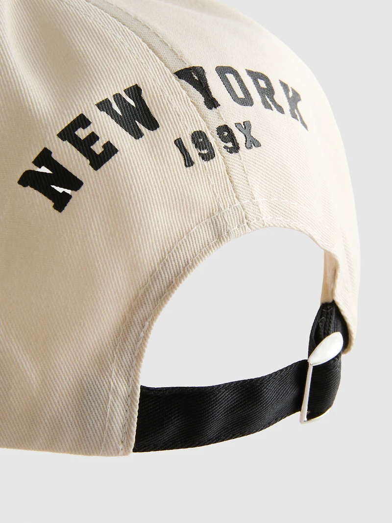 NY Embroidered Baseball Cap