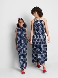 7-15yrs | Embroidered Sleeveless Blouse