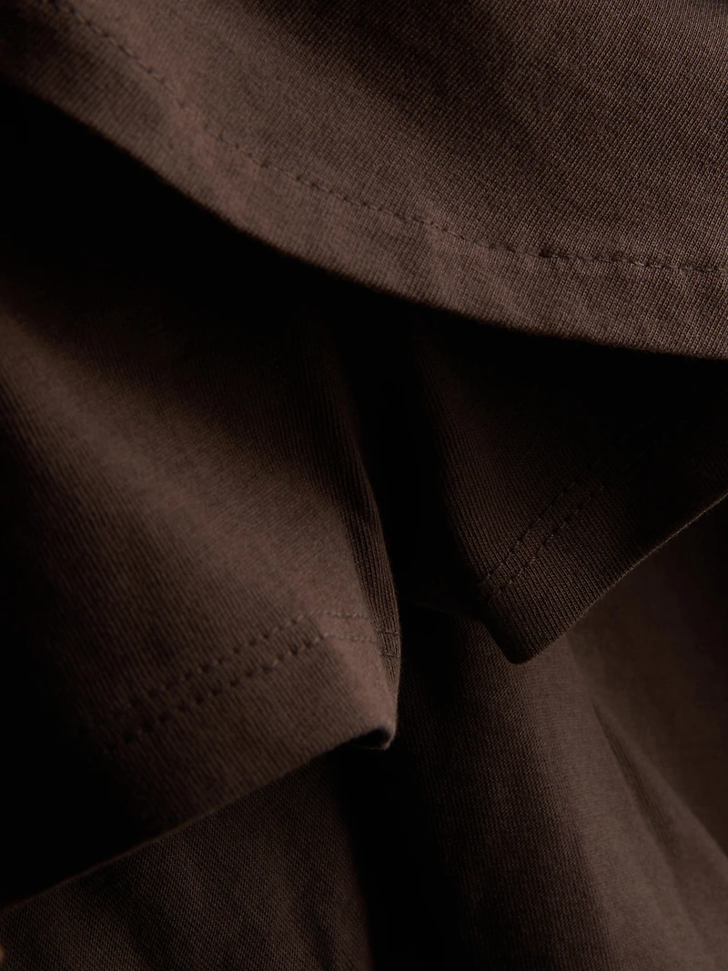 Ruched-Waist Mini Rara Skirt