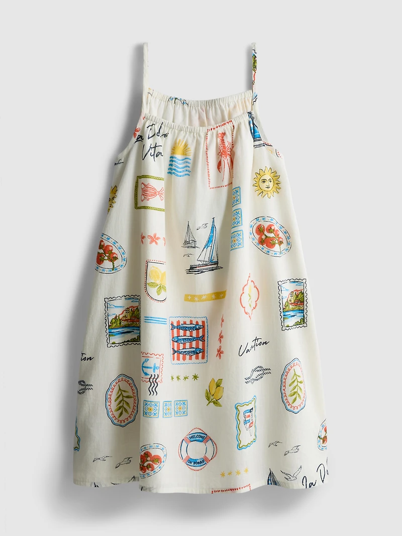 7-15yrs | Printed Dress