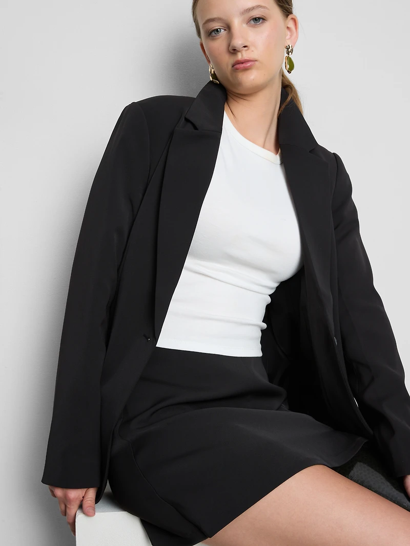 Split Front Mini Skort