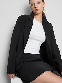 Split Front Mini Skort