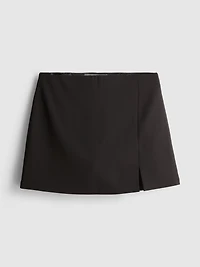 Split Front Mini Skort