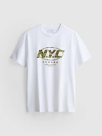 NYC Camo Graphic T-Shirt