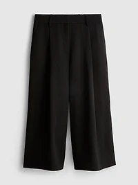 Lila Pleated Culotte Pants