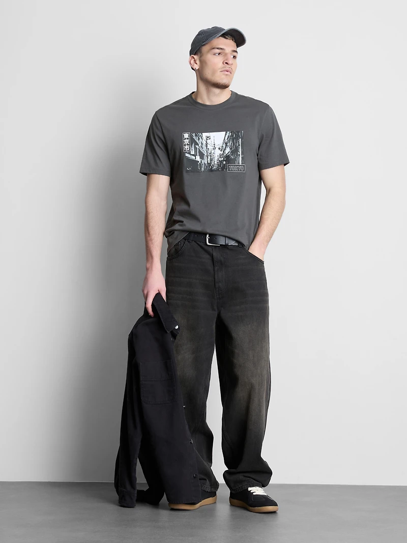 Tokyo Street Graphic T-Shirt